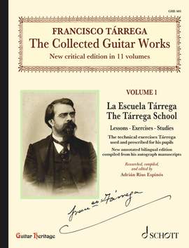 Tárrega, Francisco: Collected Works for Guitar Vol. 1 Volume 1