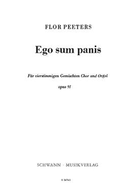 Flor Peeters: Ego Sum Panis Op.9, No.1