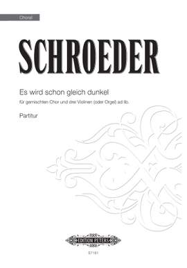 Hermann Schroeder: Es Wird Schon Gleich Dunkel