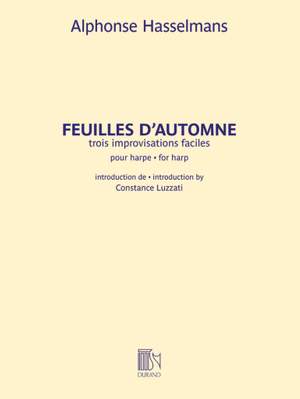 Alfonse Hasselmans: Feuilles d'automne pour harpe