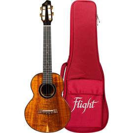 Flight A10 All Solid Tenor Ukulele - Koa
