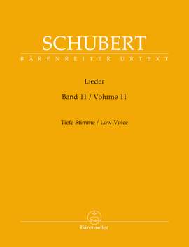 Schubert, Franz: Lieder Low Voice (Volume 11)