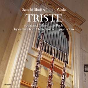 TRISTE - sonatas of Telemann & Bach by english horn, bass oboe with pipe organ