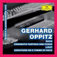 J.S. Bach: Chromatic Fantasia & Fugue — Liszt: Variations on a Theme of Bach