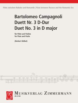 Campagnoli, Bartolomeo: Duet No. 3 D major