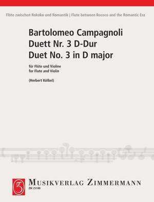 Campagnoli, Bartolomeo: Duet No. 3 D major