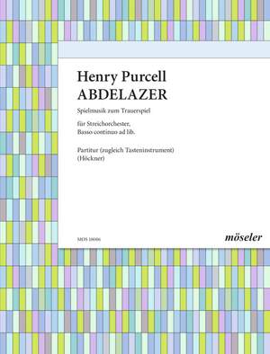 Purcell, Henry: Abdelazer Z 570
