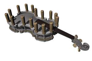 GEWA Glue clamp Set Violin