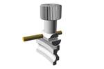 GEWA Crack clamp Two Rod Cello Product Image