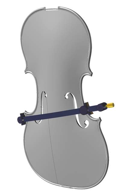 GEWA Crack clamp Aluminium Violin/Viola