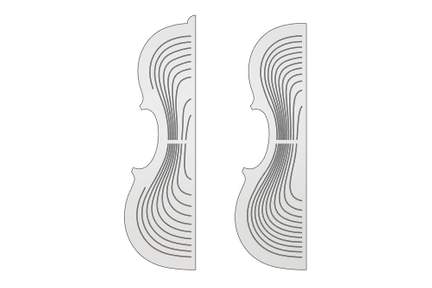 GEWA Stencils Contours Violin