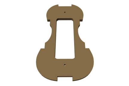GEWA Stencils Rib assembly Violin