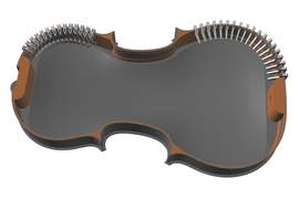 GEWA Edge clamp Screw Type Violin