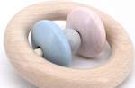 Klapper-Ring "Roti" (blau/rosa) Product Image