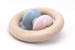 Klapper-Ring "Roti" (blau/rosa) Product Image