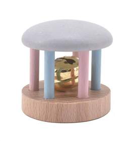 Pilz-Glöckchen "Belli" (blau/rosa)