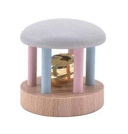 Pilz-Glöckchen "Belli" (blau/rosa)