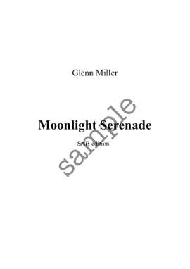 Moonlight Serenade – SAB