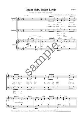 Infant Holy – SAB