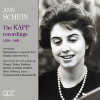 Ann Schein: The Complete Kapp Recordings 1958-1960