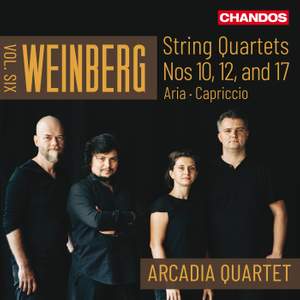 Mieczysław Weinberg: String Quartets, Vol. 6