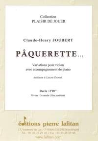 Claude-Henry Joubert: Paquerette