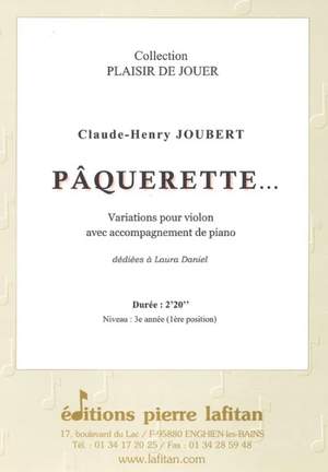 Claude-Henry Joubert: Paquerette