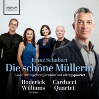 Schubert: Die schöne Müllerin (arr. Williams)