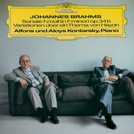 Brahms: Sonata for 2 Pianos in F Minor, Op. 34b (After Piano Quintet, Op. 34); Brahms: Variations on a Theme by Haydn, Op. 56b