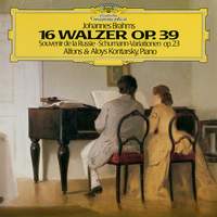Brahms: 16 Waltzes, Op. 39; Souvenir de la Russie; Variations For Four Hands On A Theme By Schumann, Op. 23