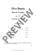 Wiggins, Christopher:  Five Miniatures op. 125 Product Image