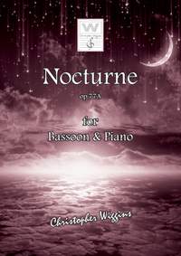Wiggins, Christopher:  Nocturne op. 77A (bassoon & piano)