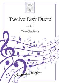 Wiggins, Christopher:  Twelve Easy Duets op.141 (2 clarinets)