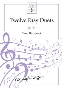 Wiggins, Christopher:  Twelve Easy Duets op.141 (2 bassoons)
