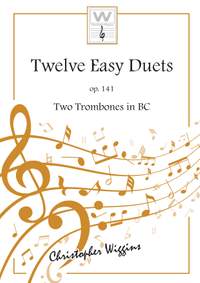 Wiggins, Christopher:  Twelve Easy Duets op.141 (2 trombones BC)