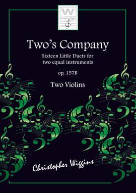 Wiggins, Christopher:  Two's Company (2 violins)
