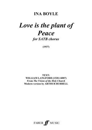 Ina Boyle: Love Is The Plant Of Peace