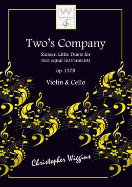 Wiggins, Christopher:  Two's Company (violin, cello)