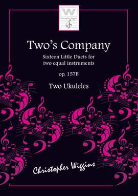 Wiggins, Christopher:  Two's Company (2 ukuleles)