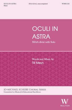 Till MacIvor Meyn: Oculi in astra