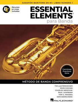 Charles Menghini_Don Bierschenk: Essential Elements para Banda-Sax Bar en Mib Lib1