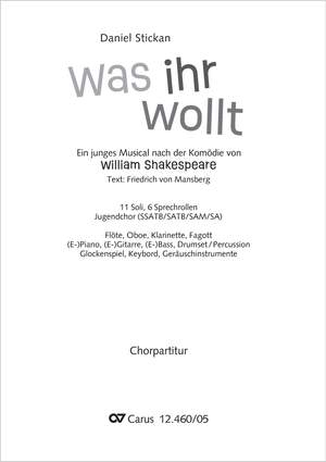 Stickan, Daniel: Was ihr wollt