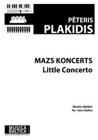 Plakidis, Peteris: Little Concerto (2 violins)