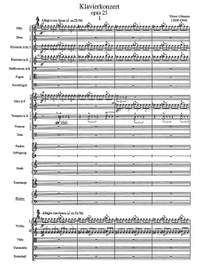 Ullmann, Viktor: Klavierkonzert op.25