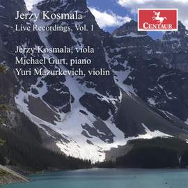 Jerzy Kosmala, Live Recordings, Vol. 1
