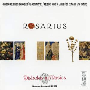 Rosarius - Chansons religieuses en langue d'Oïl (XIIIe et XIVe siècles)