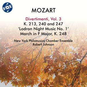 Mozart: Divertimenti, Vol. 3