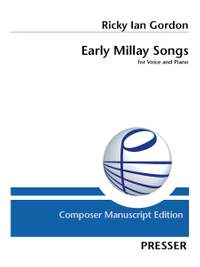 Ricky Ian Gordon: Early Millay Songs