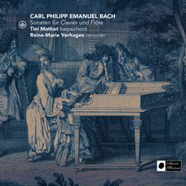 C.P.E. Bach: Sonaten für Clavier und Flöte