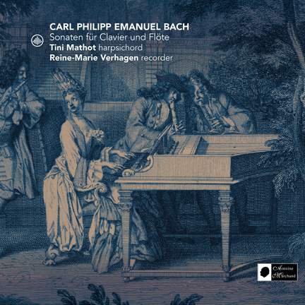 C.P.E. Bach: Sonaten für Clavier und Flöte